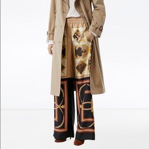 Burberry graphic print palazzo pant